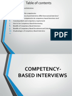 Competency Based Recruitment and Hiring Presentation