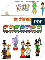 Days of The Week Poster