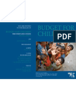 HAQ - Invitation To The Launch of Budget For Children - Nov 11, 2010