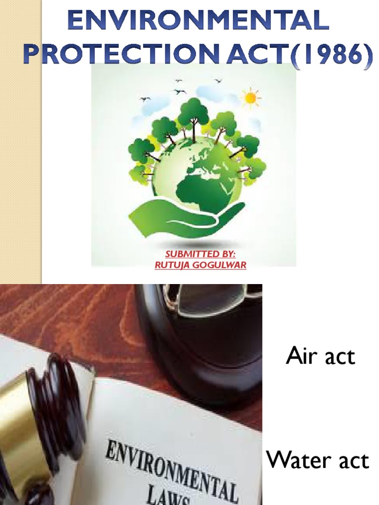 Overview of the Environment Protection Act | PDF | Environmental ...