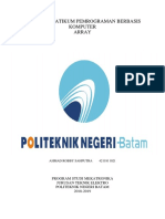 LAPORAN PRATIKUM PEMROGRAMAN BERBASIS KOMPUTER Modul 3