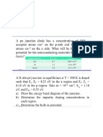 Diodes Practise Questions