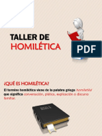 Taller Homilética Diapositivas