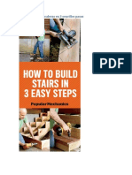 Cómo Construir Escaleras en 3 Sencillos Pasos