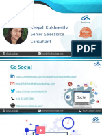 Deepali Kulshrestha Senior Salesforce Consultant: Cloud - Analogy +1 (415) 830-3899
