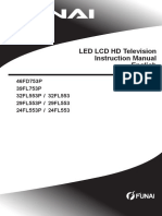 LED LCD HD Television Instruction Manual English
