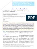 Brain: Reality of Auditory Verbal Hallucinations