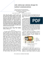 An UWB Capsule Endoscope Antenna Design For Biomedical Communications