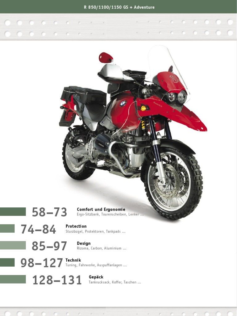 Tacho elektronisch BMW Motorrad R 65 - 80 – 100 GS G-S R mit Geber