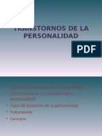 Transtornos de La Personalidad