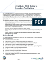 Summer Institute Guide To Facilitation Math.2018