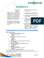 Guía de Estudio Segundo Parcial - Química II