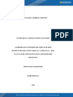 Tabla Analitica Sobre El Servicio Actividad 2