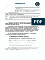 Deficiencies and recommended conditions for approval of Synagro land development plan Plainfield Township