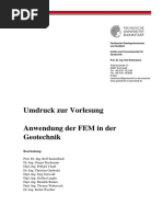 Skript FEM in Der Geotechnik PDF