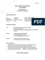 Maicol Esteven Núñez Obando CV