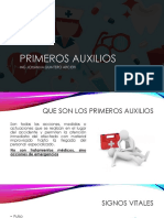 Sesion 8 . Primeros Auxilios