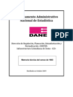 Memoria - Tecnica - Del - Censo - 1993 PDF