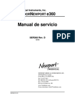 Final Newport-Svc Manual-E360-Rev.D Español PDF
