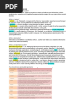 1.1 What Is An Information System?: Chapter 1. (Pages: 4-11, 12-19)