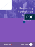 London Lip Measuring Pedestrian Activity