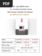 Manual MPPT El-Ml Series Controller