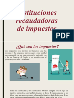 Instituciones Recaudadoras