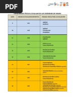 Pruebas Evaluativas Boxeo