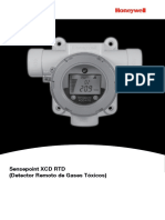 Sensepoint XCD RTD - TechHB - MAN0897 - Iss3 - 1013 - ES PDF