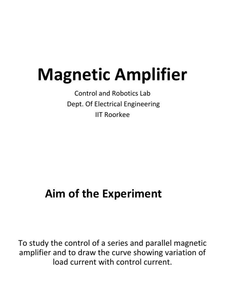 Amplifier PDF