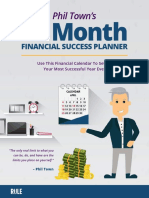 12 Month Financial Success Planner PDF