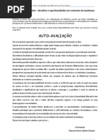 Auto-Avaliação - Tarefa 1- Forum 1