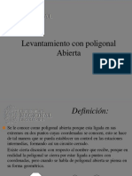 6 Levantamiento Con Poligonal Abierta