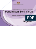 DSKP KSSM Pendidikan Seni Visual Tingkatan 3