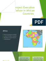 Project Execution Failure in African Countries