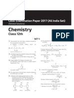 Chemistry Paper 2017