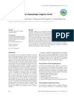 Immunopathogenesis of Pemphigus Vulgaris: A Brief Review