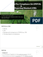 Foreign Account Tax Compliance Act (FATCA) & Common Reporting Standard (CRS)