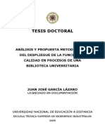 Tesis Doctoral QFD PDF