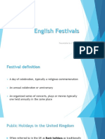 English Festivals