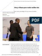 O Truque de Zuckerberg e Obama Para Render Melhor Não Tem Fundamento _ Ciência _ EL PAÍS Brasil