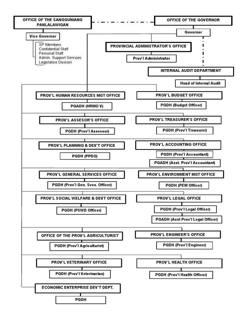 Laguna Provincial Government Structure | PDF