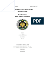 Laporan Verbatim Wawancara "Wawancara Anak": Dosen Pembimbing: Rahma Yurliani D, M.Psi, Psikolog