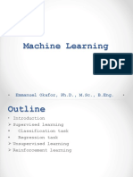 Machine Learning: Emmanuel Okafor, PH.D., M.SC., B.Eng