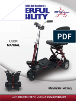 Mini Rider Folding User Manual