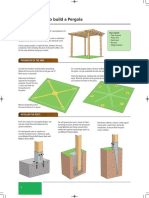How To Build A Pergola: Preparation of The Area