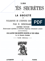 Les sociétés secrètes et la société (tome 2)