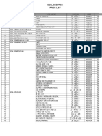 Price List Seal 26 Maret 2019