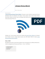 3 Sistem Keamanan Berlapis Wireless Mikrotik