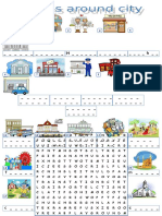 City Places Wordsearch Wordsearches 75885